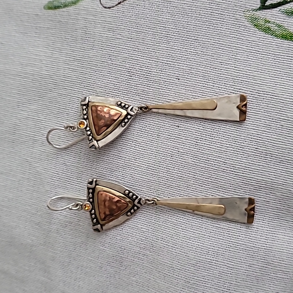Silpada boho style earrings